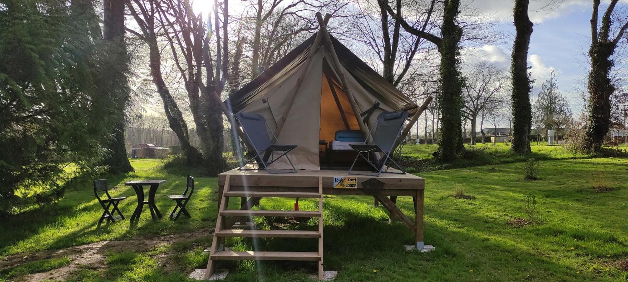 Camping Le Val Aux Fees - Broceliande Concoret Экстерьер фото