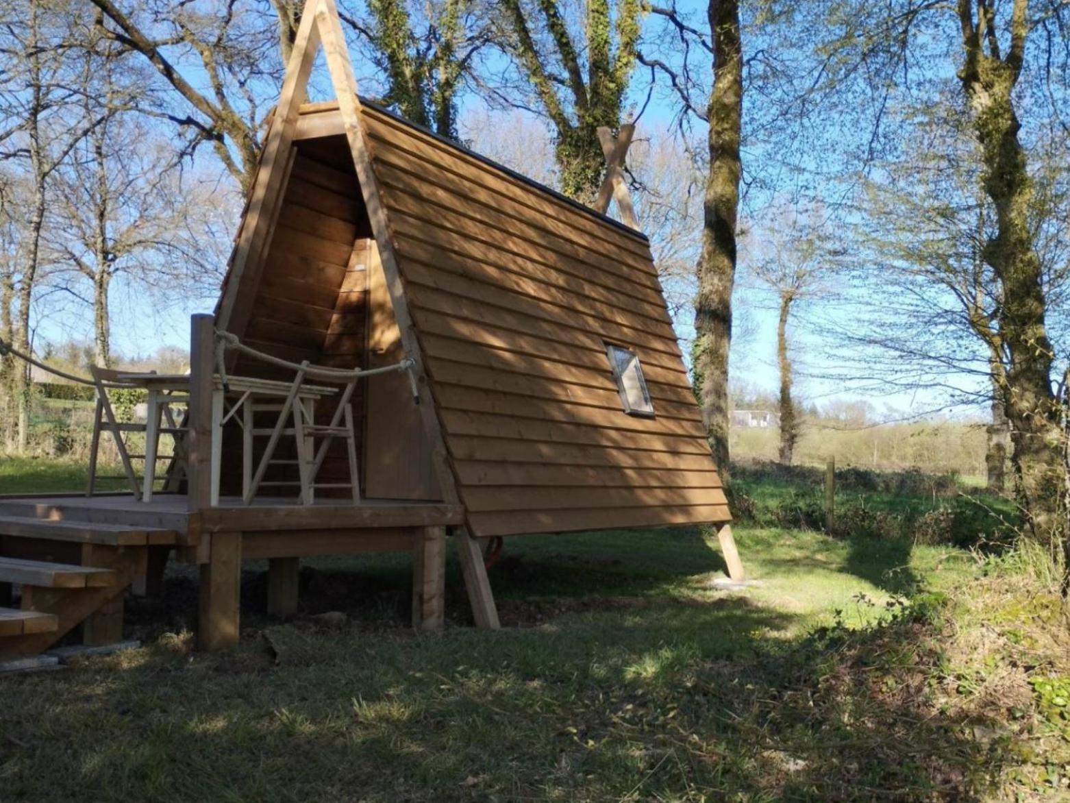 Camping Le Val Aux Fees - Broceliande Concoret Экстерьер фото