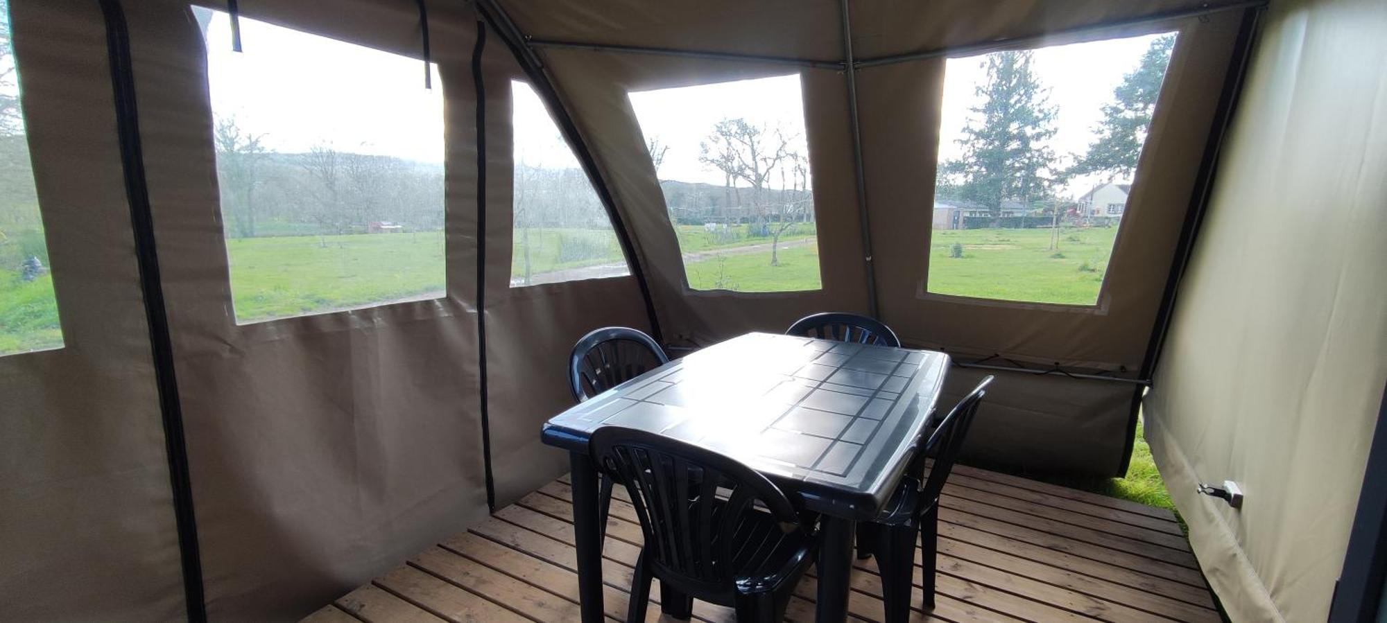 Camping Le Val Aux Fees - Broceliande Concoret Экстерьер фото