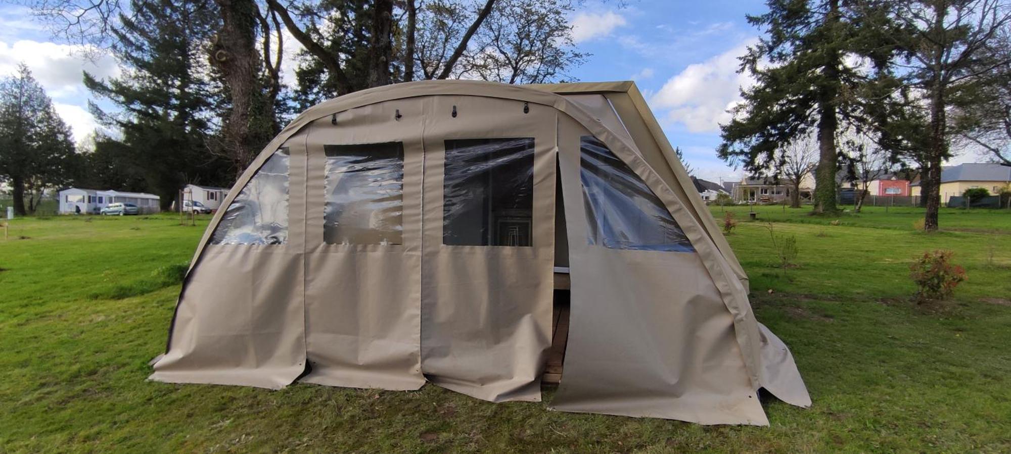 Camping Le Val Aux Fees - Broceliande Concoret Экстерьер фото
