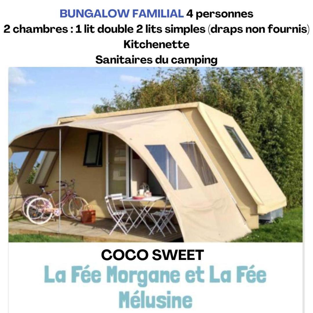 Camping Le Val Aux Fees - Broceliande Concoret Экстерьер фото