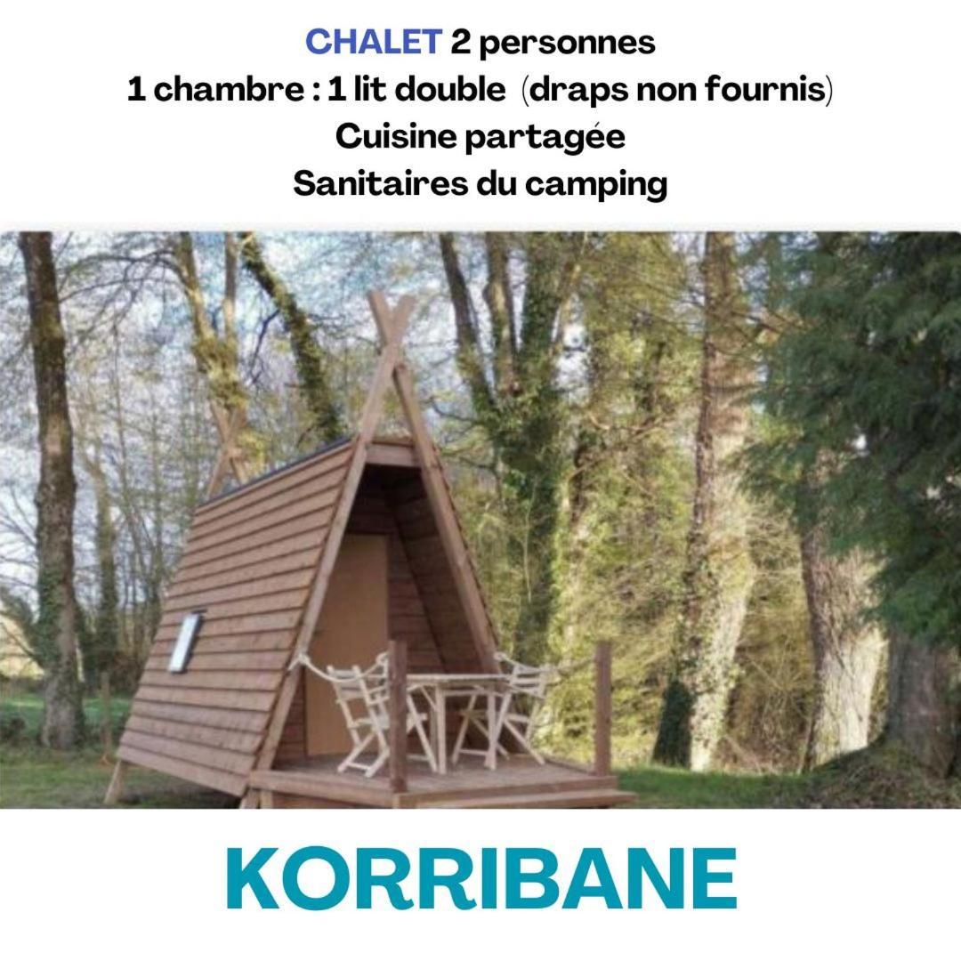 Camping Le Val Aux Fees - Broceliande Concoret Экстерьер фото