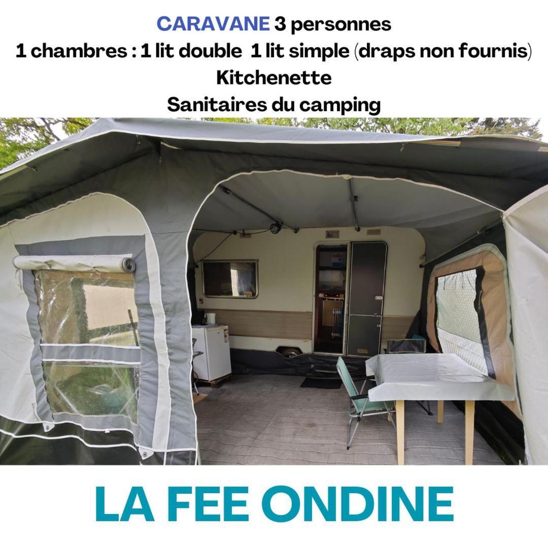 Camping Le Val Aux Fees - Broceliande Concoret Экстерьер фото