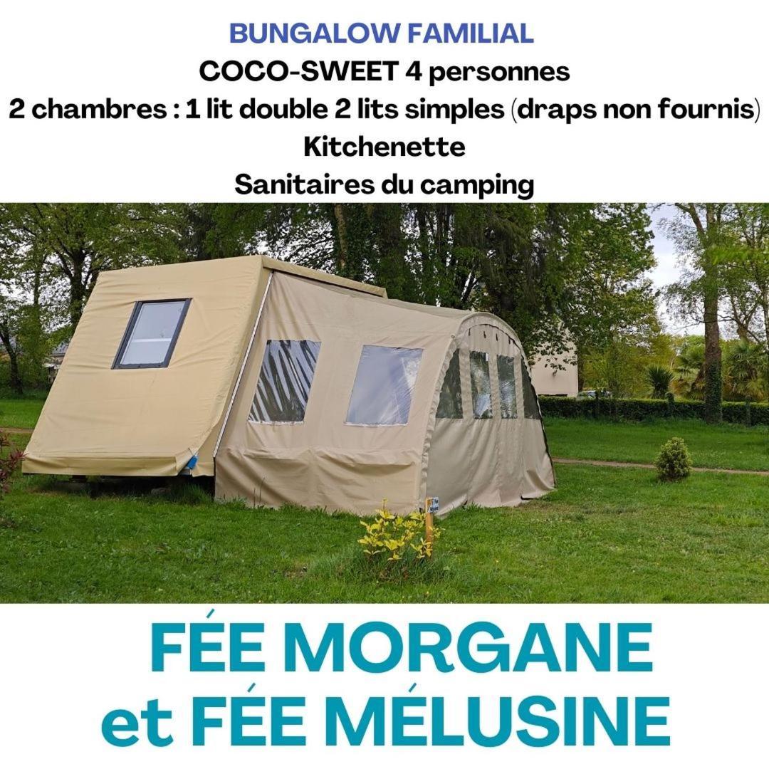Camping Le Val Aux Fees - Broceliande Concoret Экстерьер фото